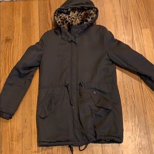 Brown obey fall jacket